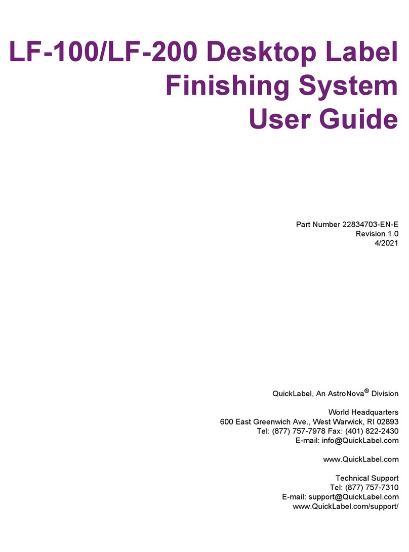 QuickLabel LF-100 User manual