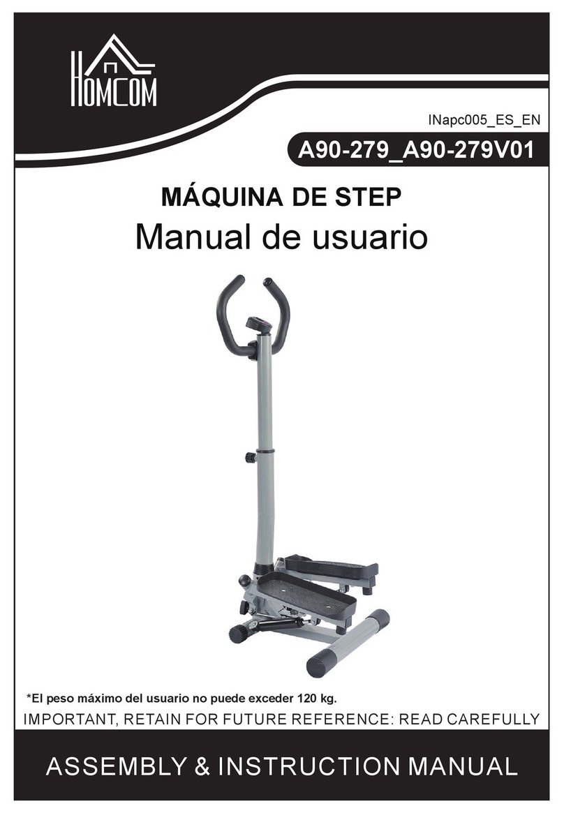 HOMCOM A90-279 Assembly & instruction manual