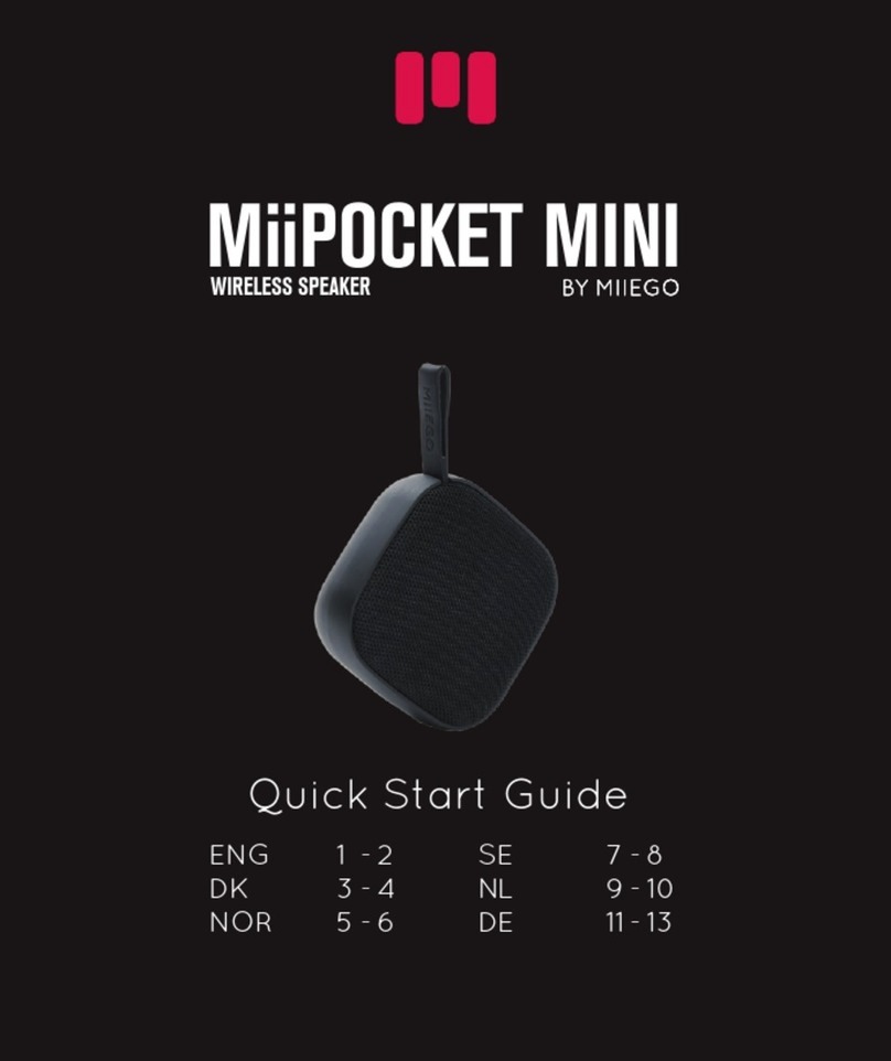 Miiego MiiPOCKET MINI User manual