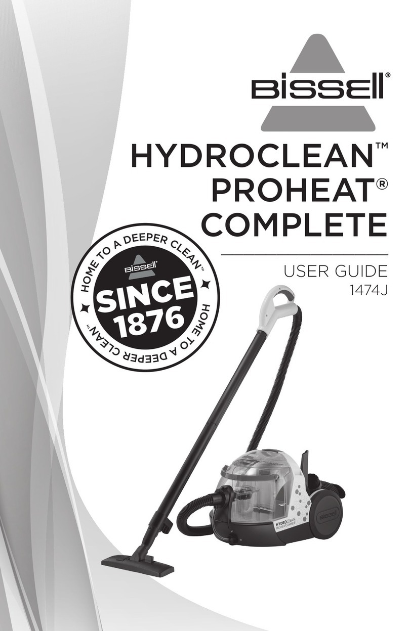 Bissell HYDROCLEAN PROHEAT COMPLETE User manual
