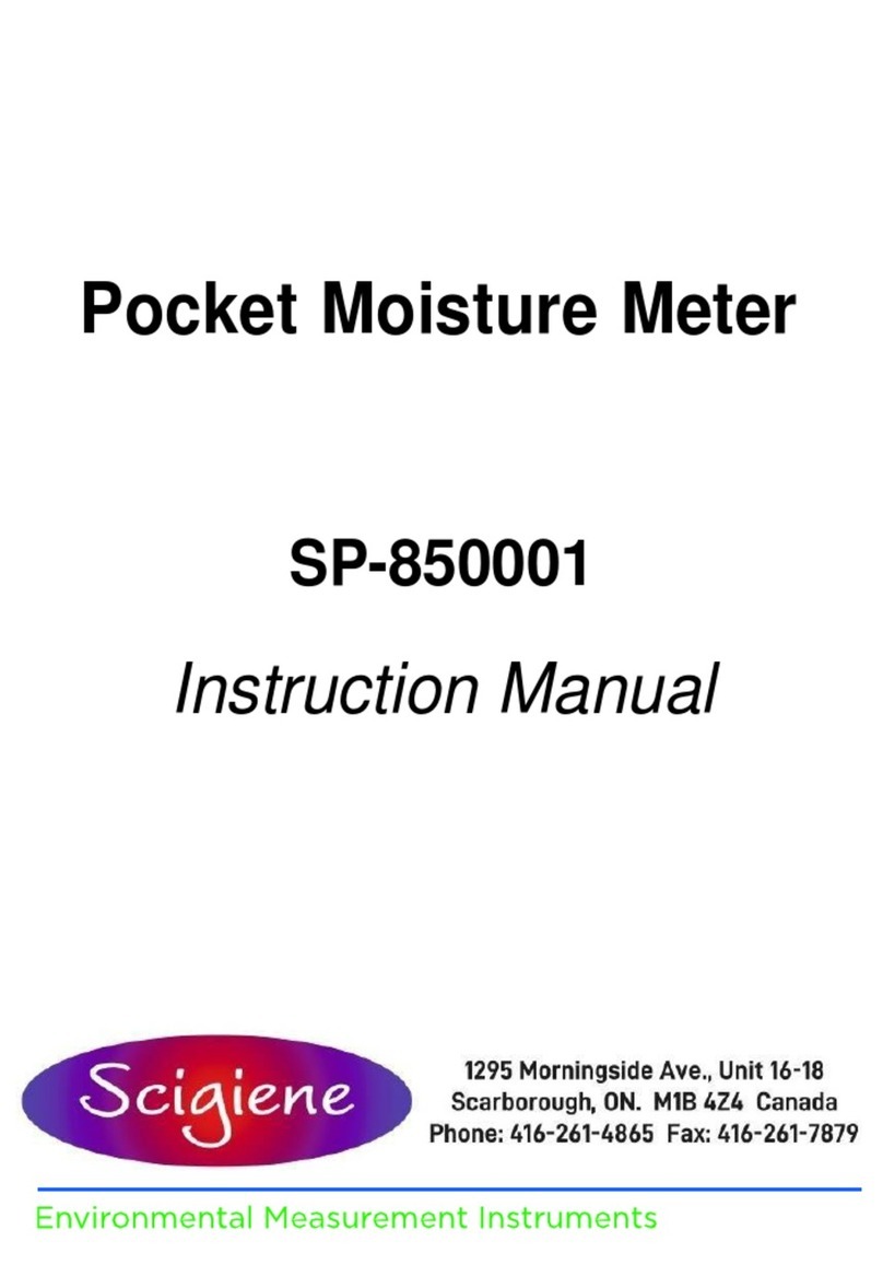 scigiene SP-850001 instruction manual