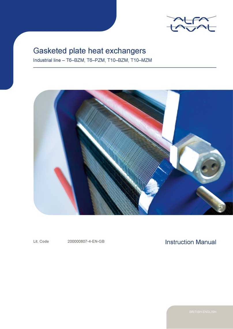 Alfalaval T6 BZM instruction manual