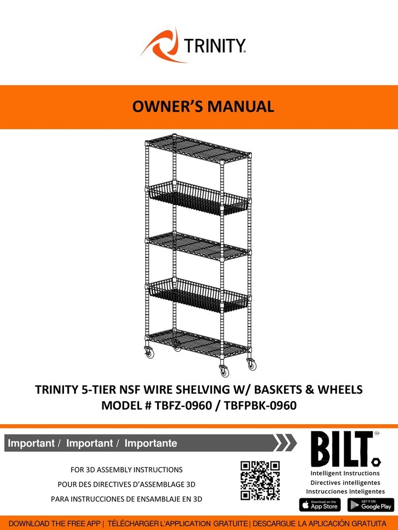Bilt TRINITY TBFZ-0960 User manual