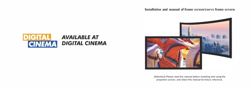 Elegance Screens Symphony Series User manual