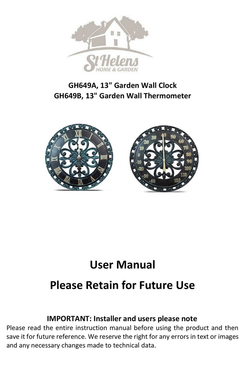 St Helens GH649A user manual