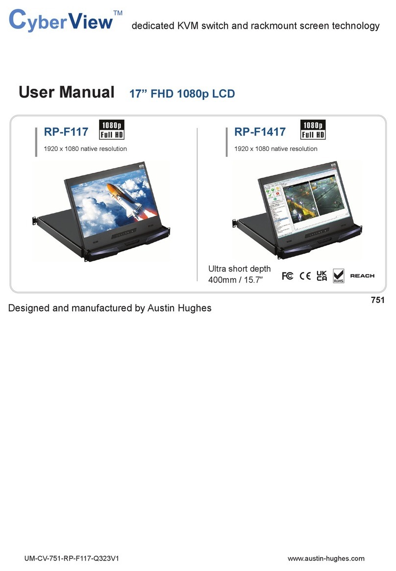Austin Hughes CyberView RP-F117 user manual