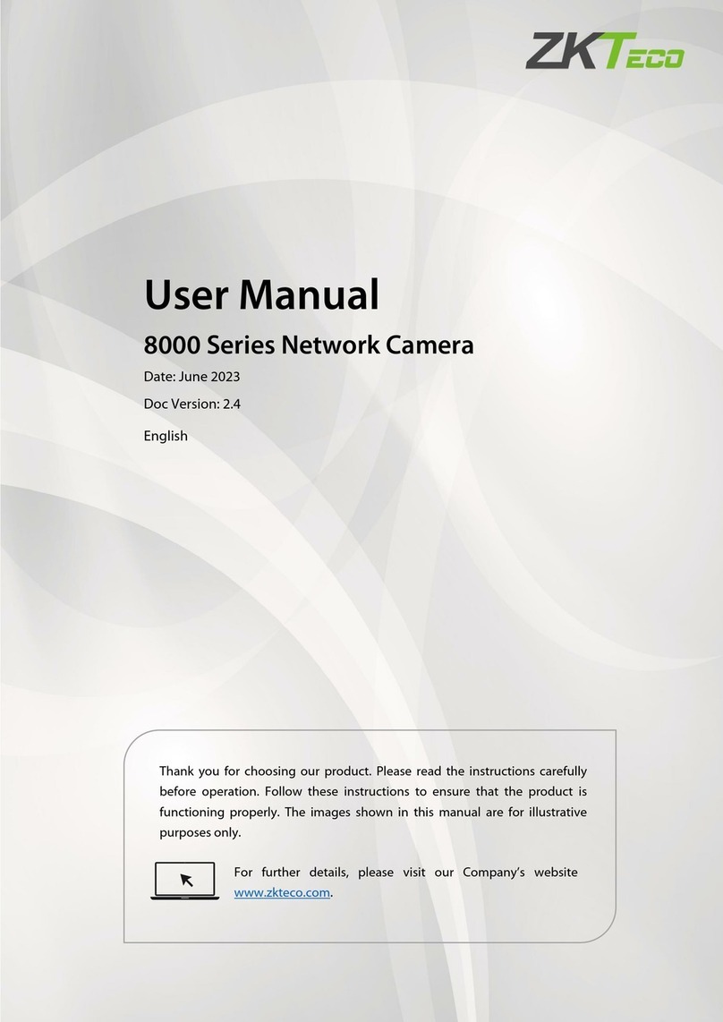 ZKTeco 8000 Series user manual