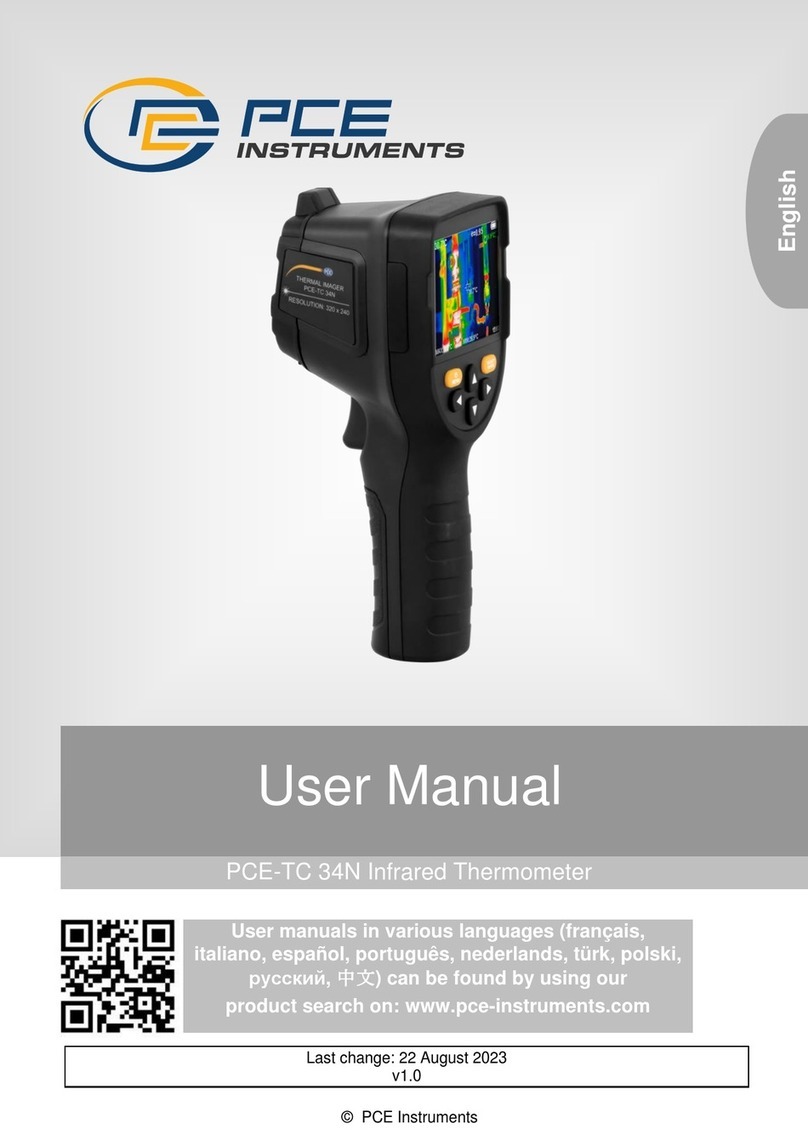 PCE Instruments PCE-TC 34N user manual