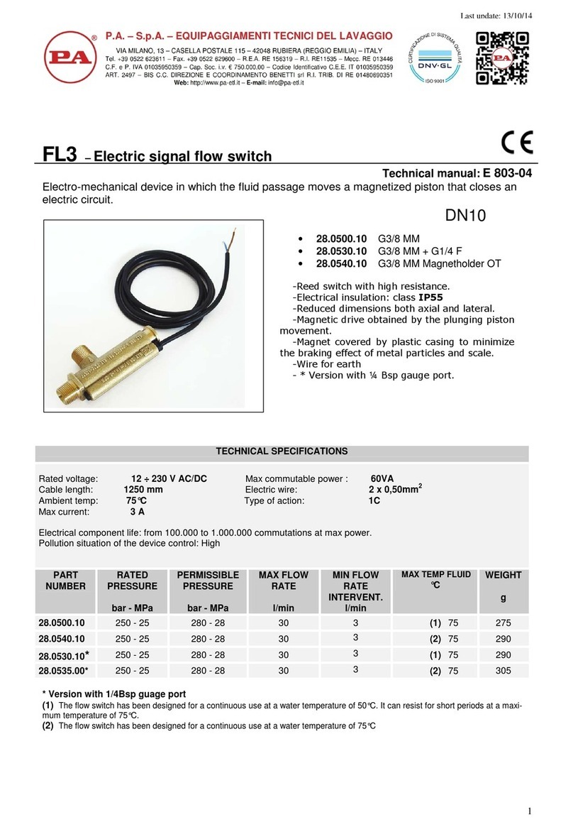 PA FL3 manual