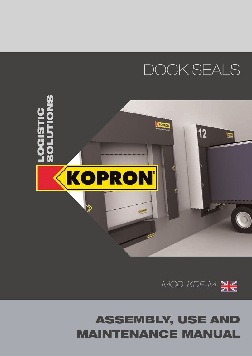 Kopron KDF-M Assembly, Use and Maintenance Manual