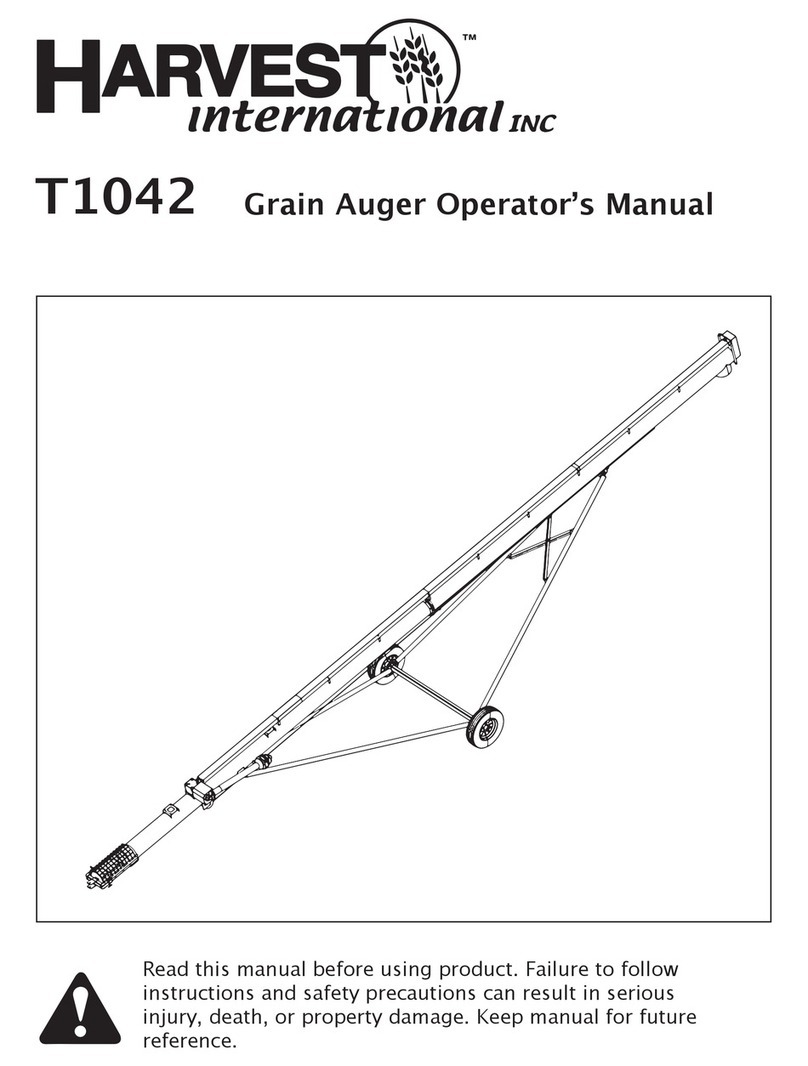 HARVEST T1042 Operator's manual