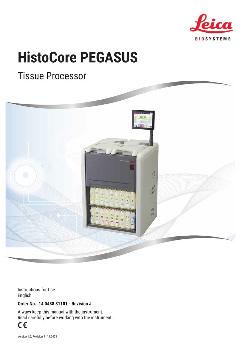 Leica BIOSYSTEMS HistoCore PEGASUS Instructions for use