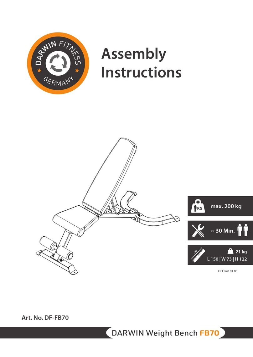 DarwinFitness DF-FB70 User manual