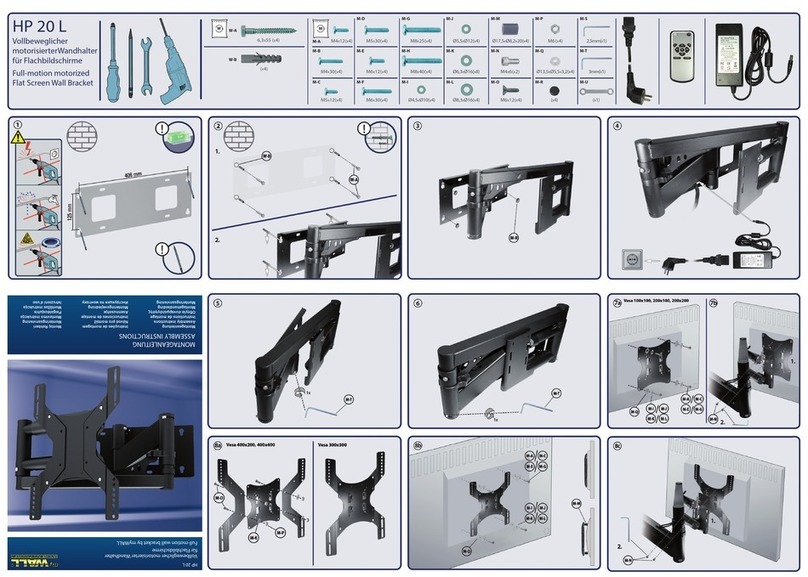 my wall HP 20 L Assembly instructions