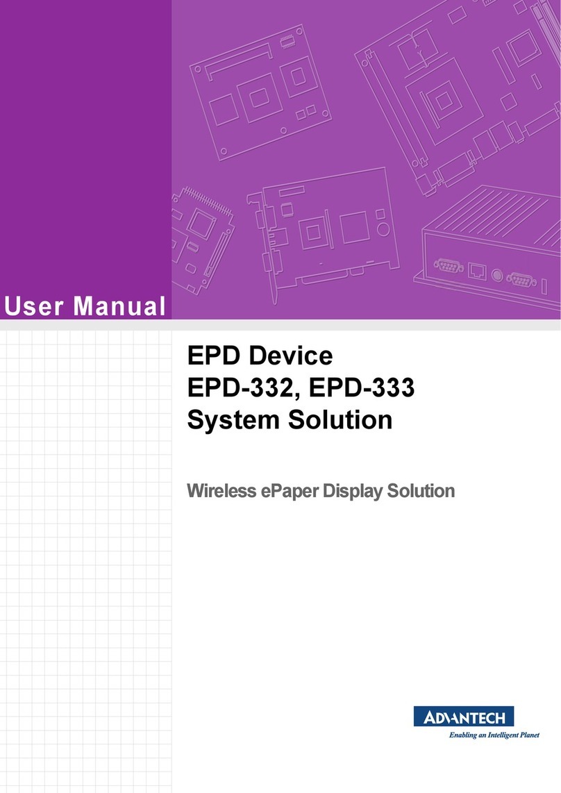 Advantech EPD-332 User manual