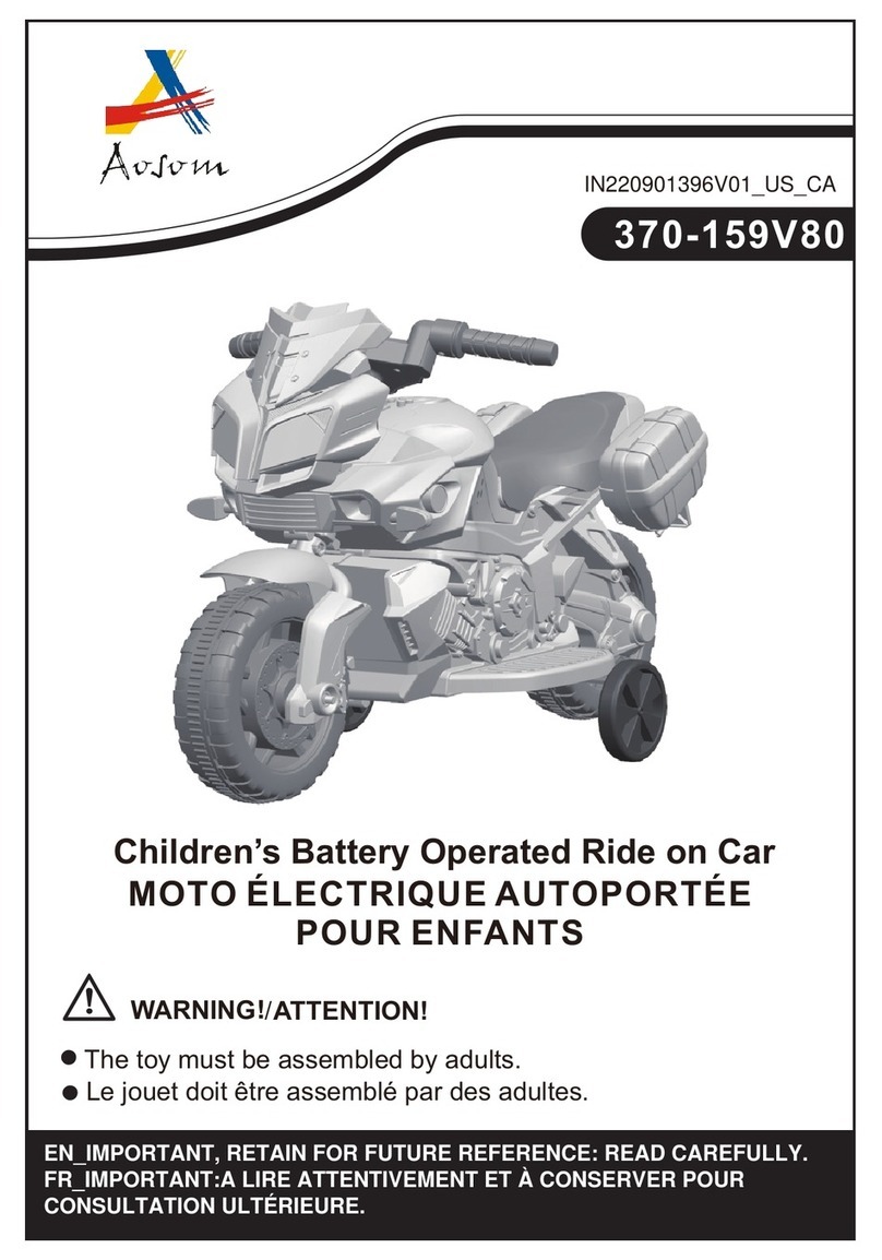 Aosom 370-159V80 manual