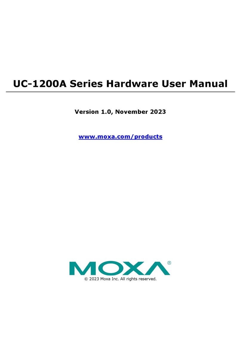 Moxa Technologies UC-1200A Series Instructions for use