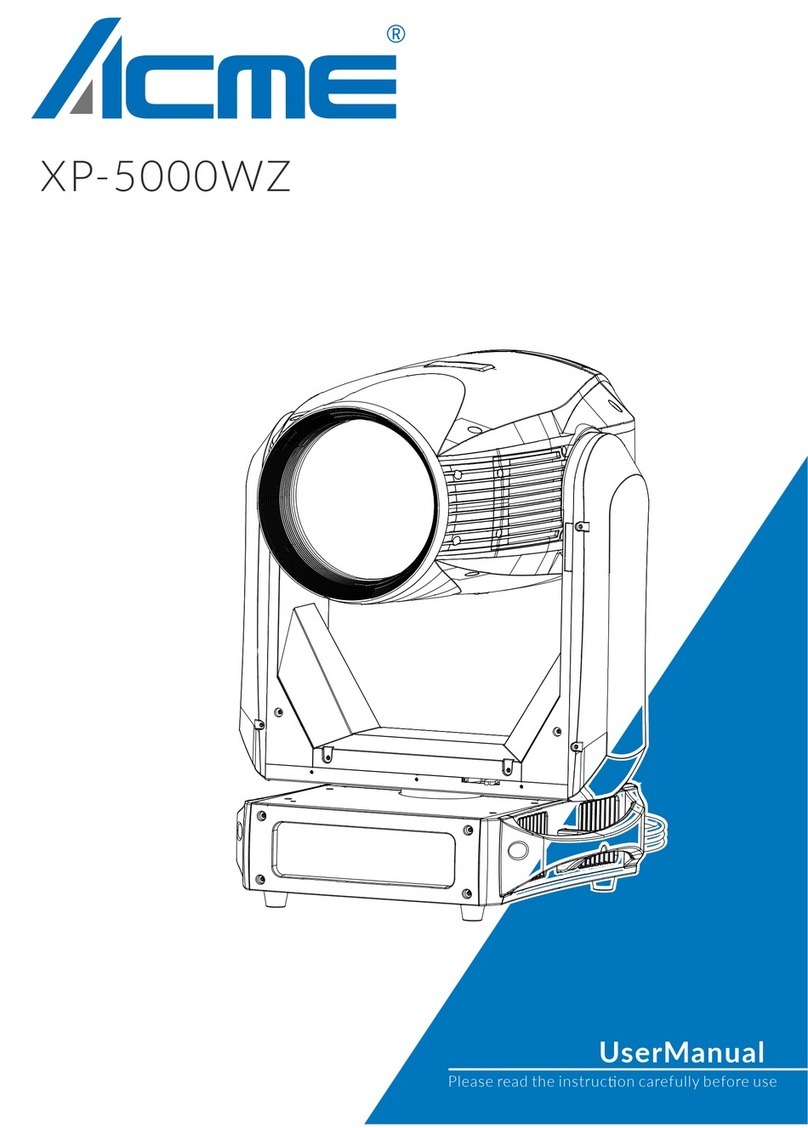 ACME XP-5000WZ user manual