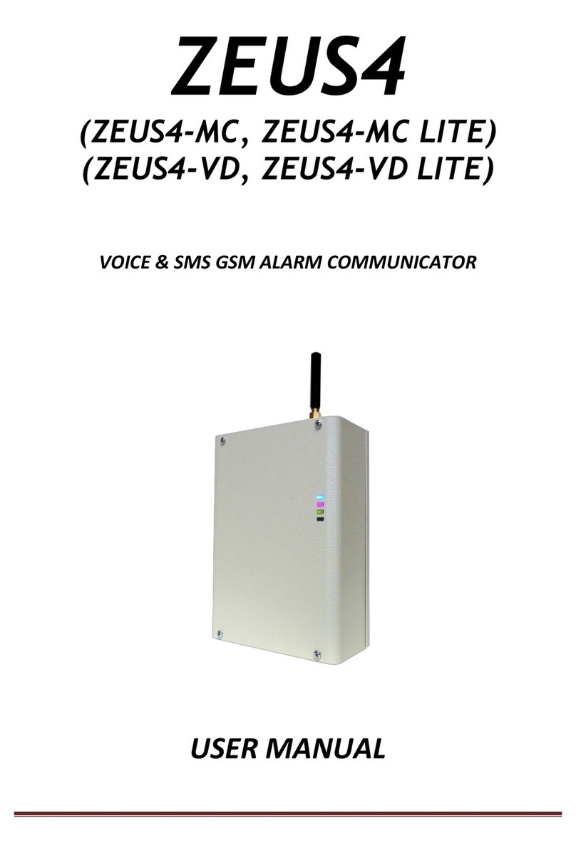 MARS COMMERCE ZEUS4 User manual