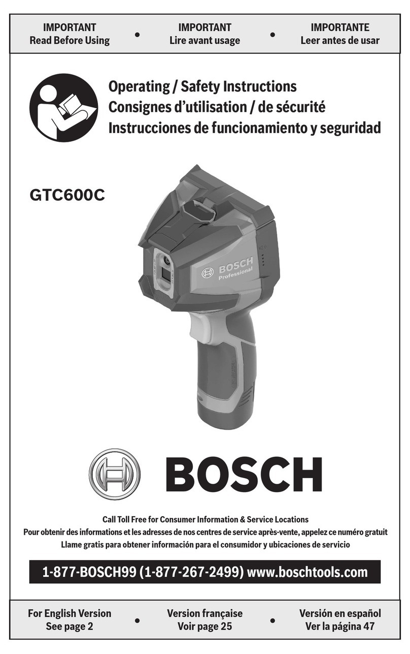 Bosch GTC600C Operating/safety instructions