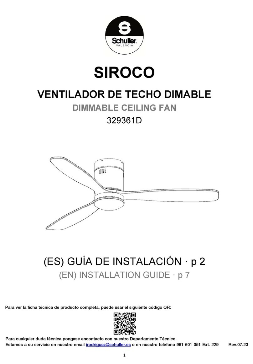 Schuller SIROCO 329361D installation guide