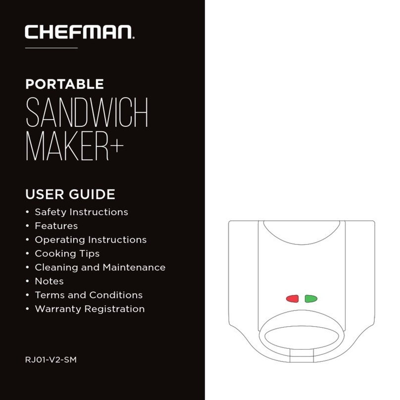 Chefman RJ01-V2-SM user guide