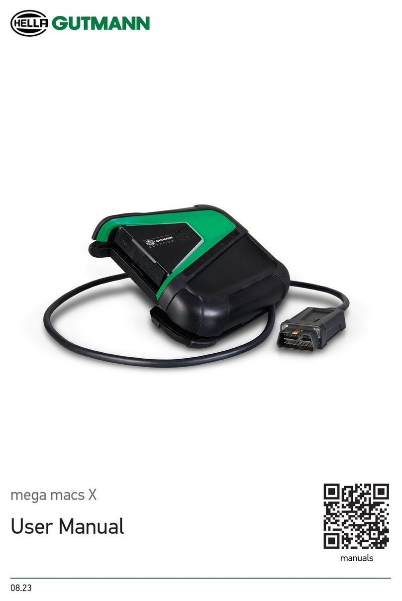 Hella Gutmann mega macs X user manual