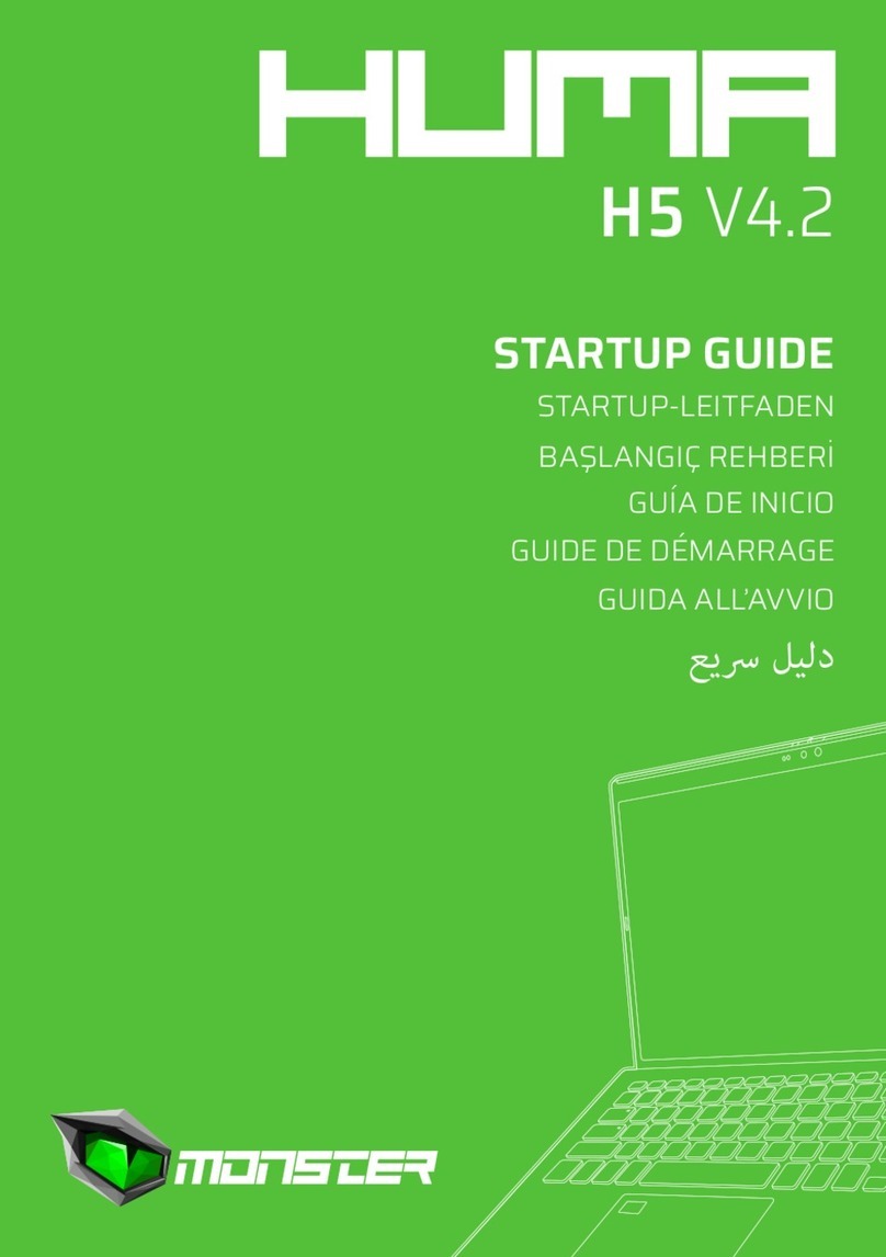 Monster HUMA H5 V4.2 Startup guide