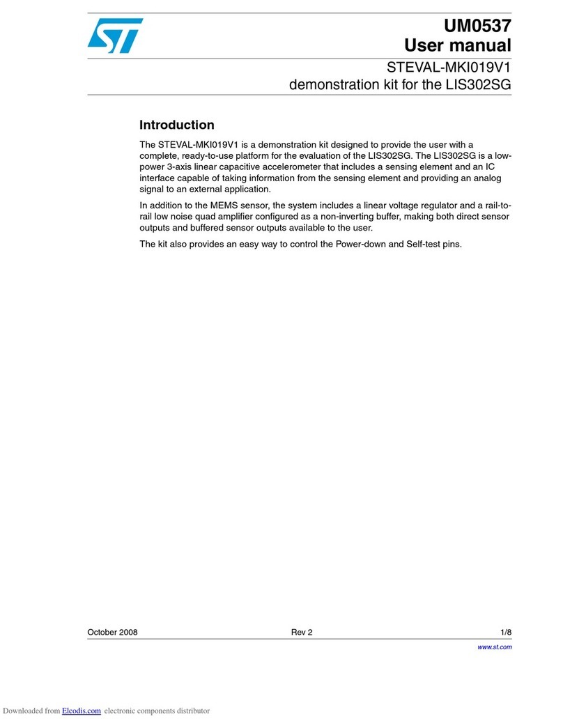 ST STEVAL-MKI019V1 User manual