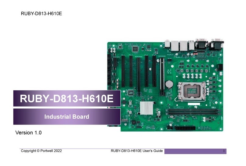 Portwell RUBY-D813-H610E user guide