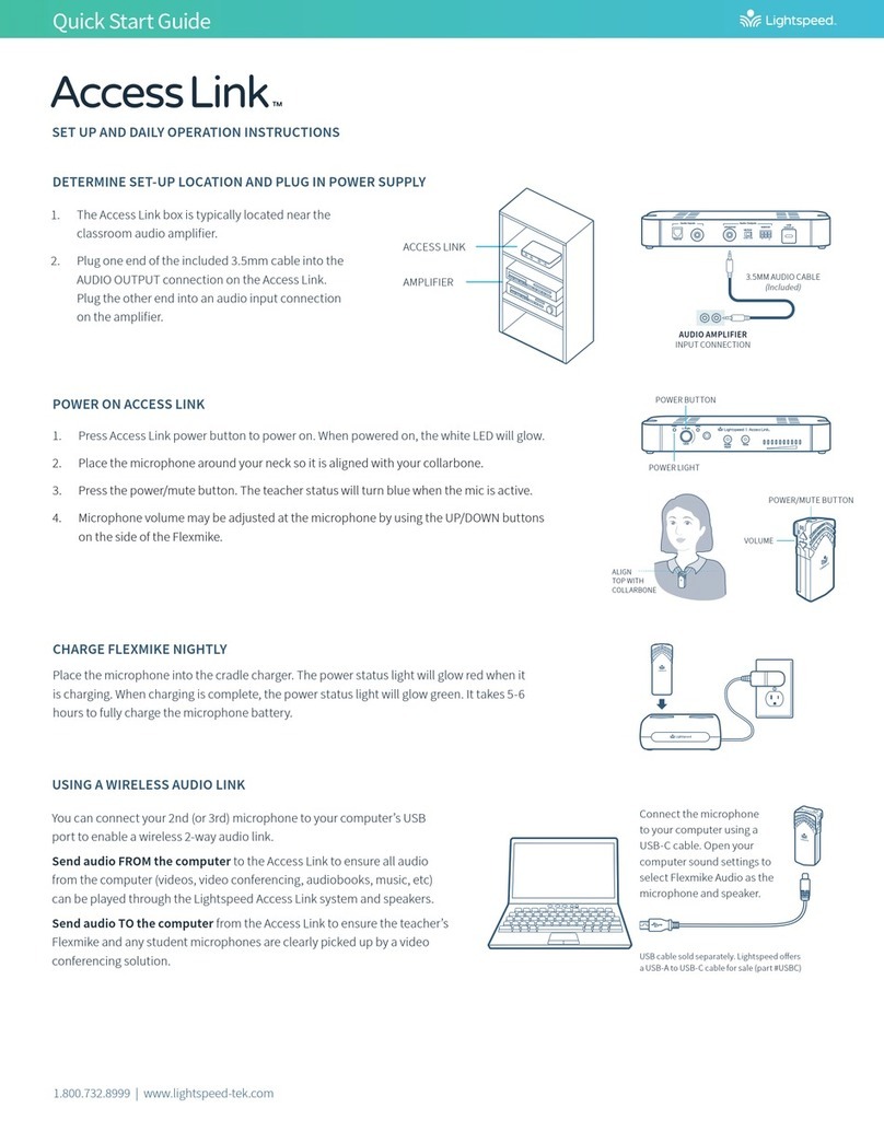 Lightspeed Access Link quick start guide