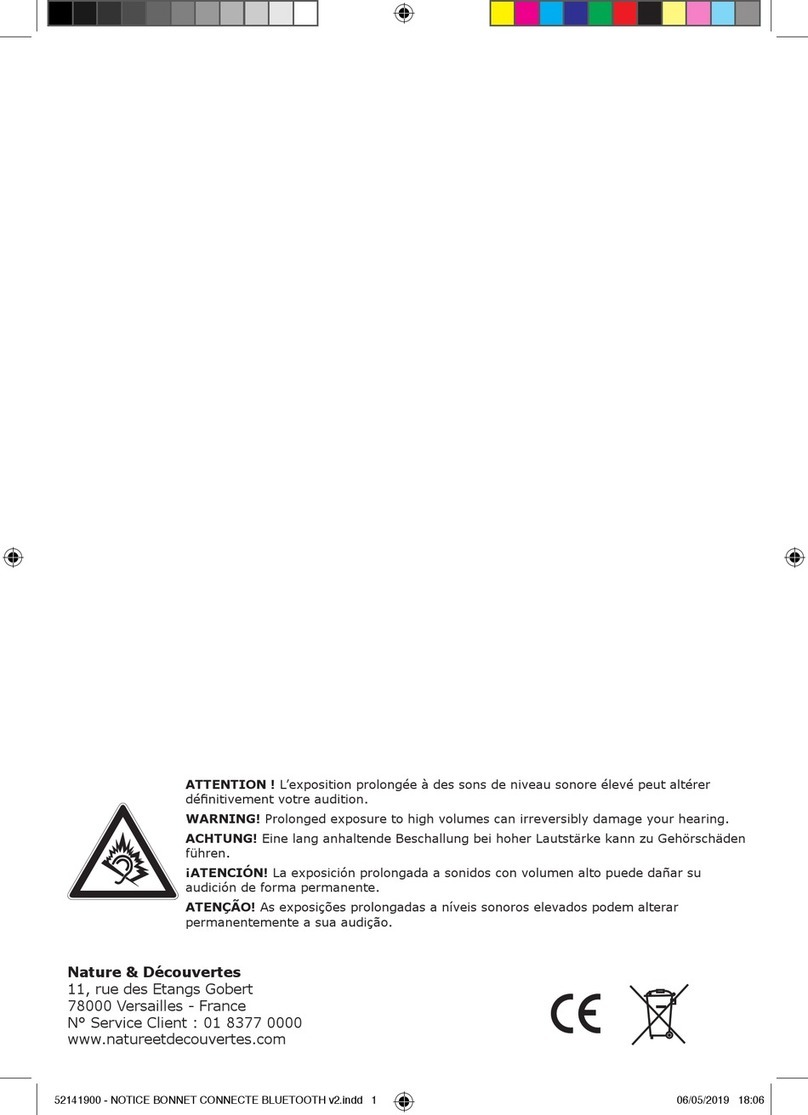 NATURE & DECOUVERTES OS-BTH02 user manual