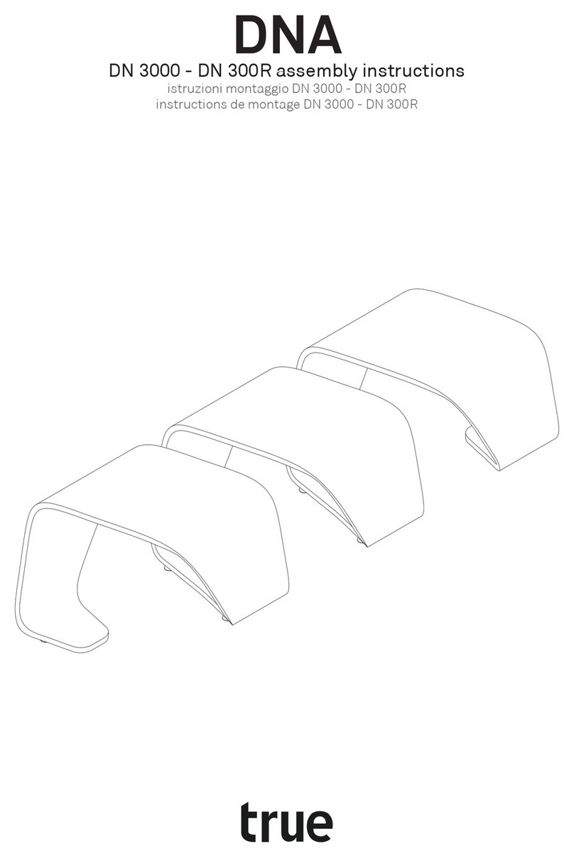 True DN 3000 Assembly instructions