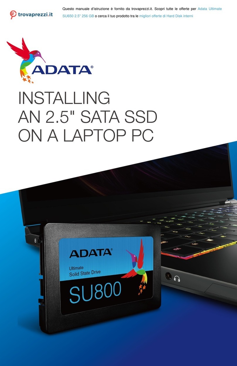 Adata SU650 Installing