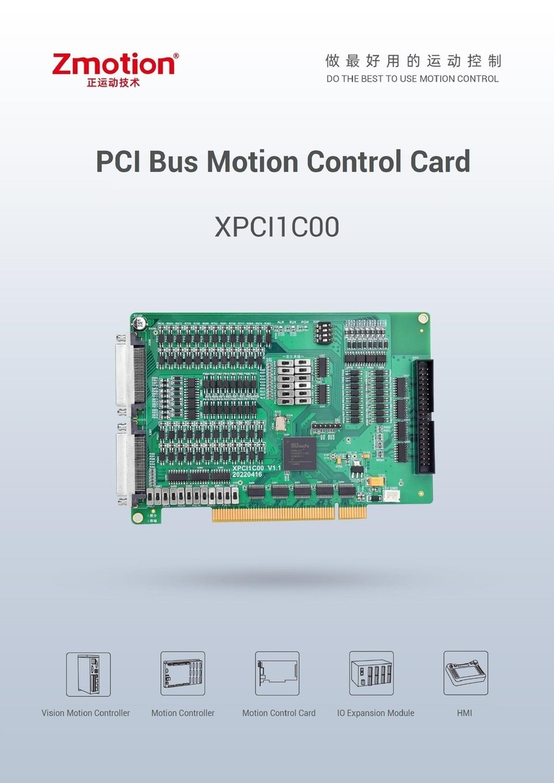 Zmotion XPCI1C00 manual