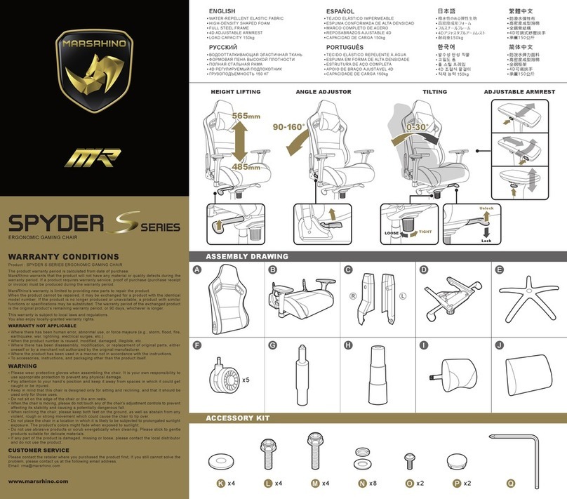 MARSRHINO SPYDER S Series manual MARSRHINO SPYDER S Series manual