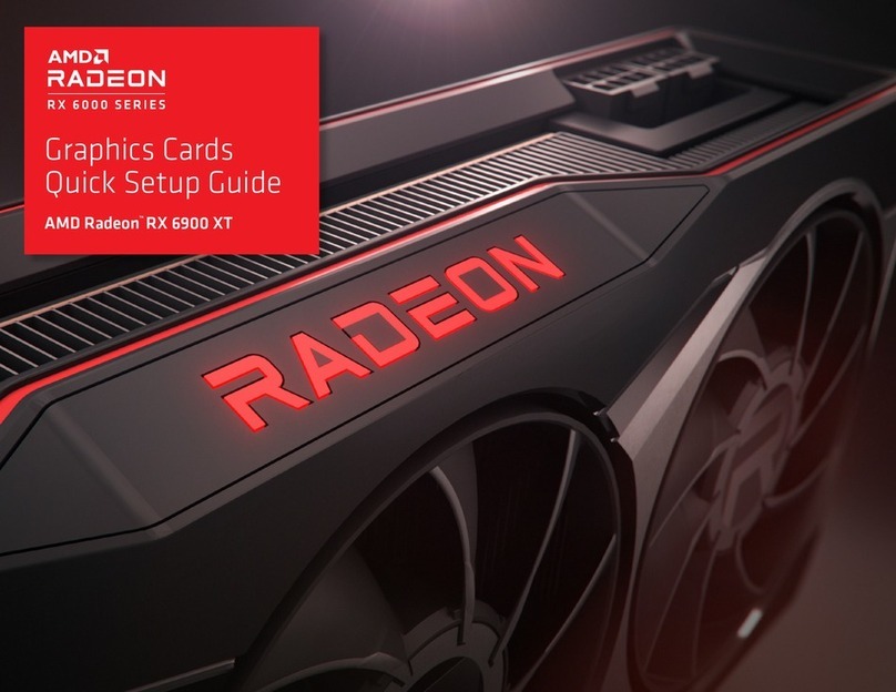 AMD Radeon RX 6000 XT User manual