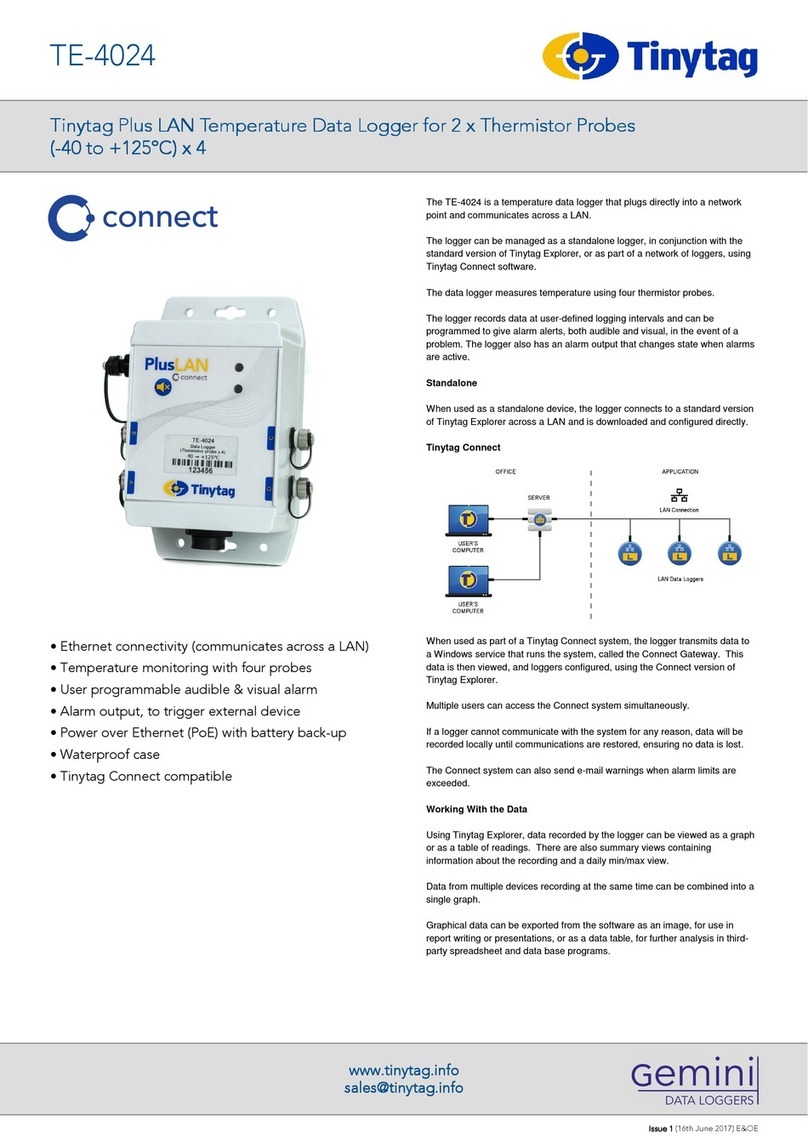 Gemini Tinytag Plus LAN manual
