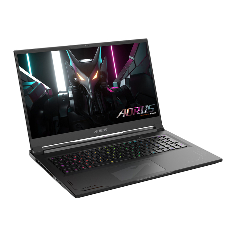 Gigabyte AORUS 17X AZF user manual