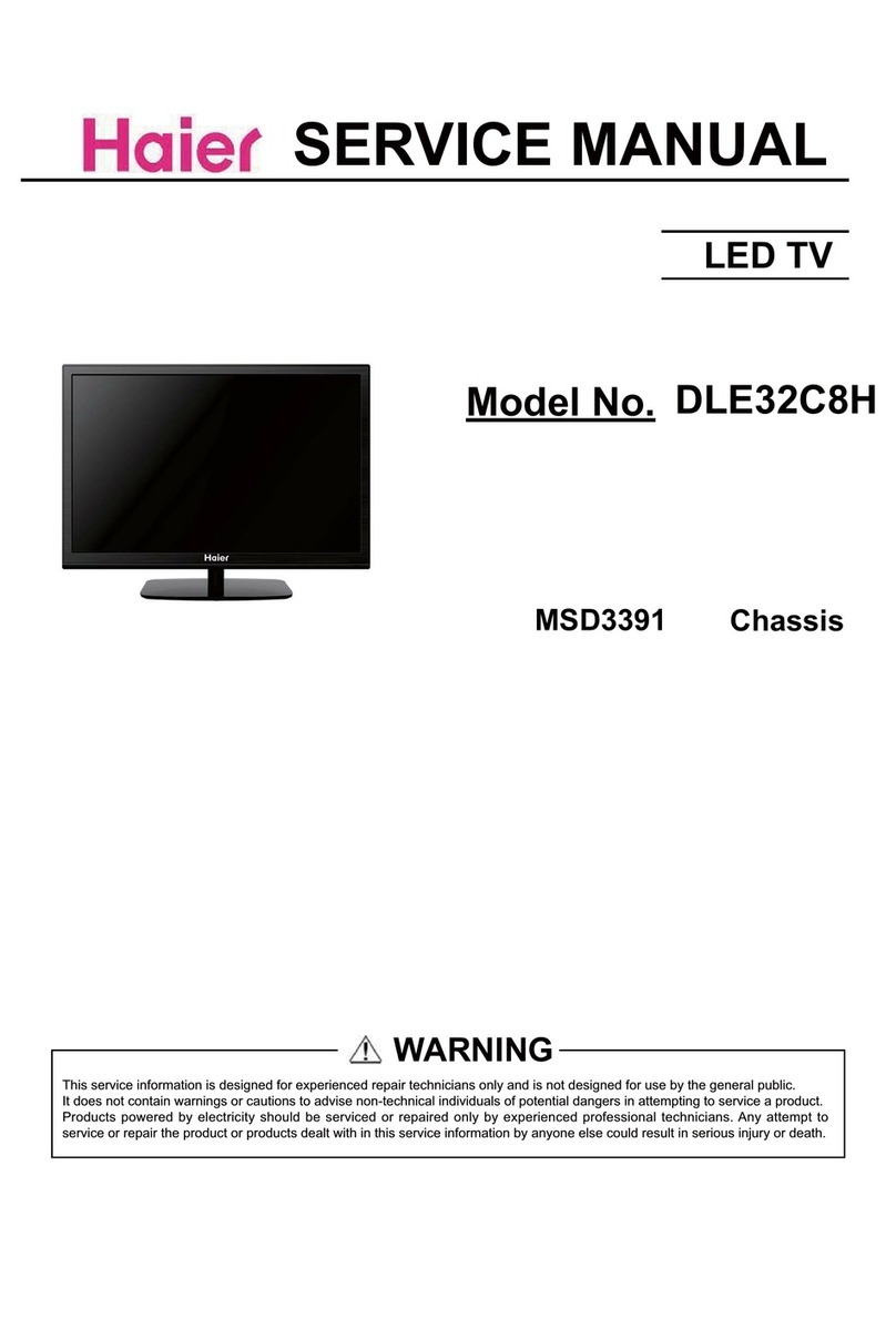 Haier DLE32C8H User manual