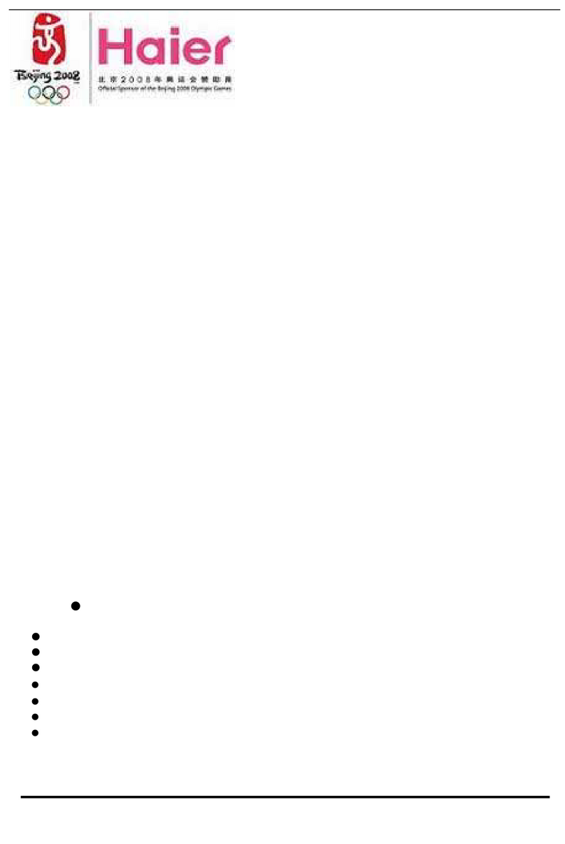 Haier CV1311B User manual