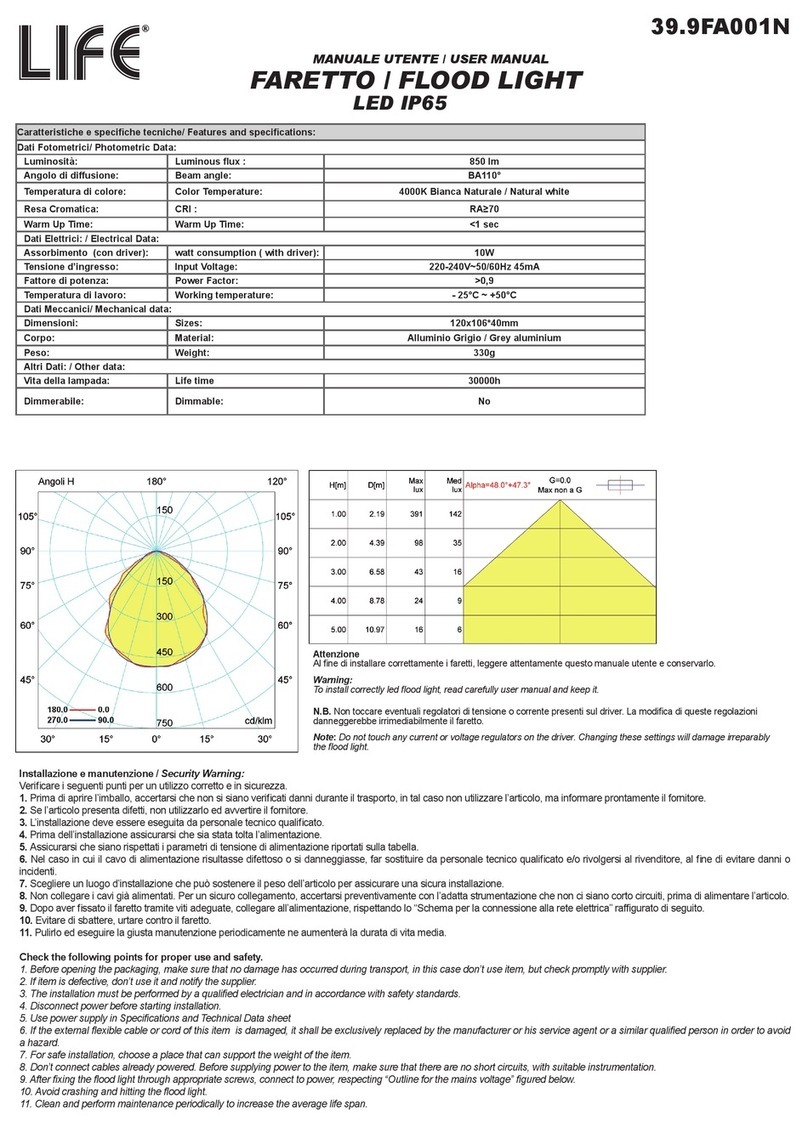 Life 39.9FA001N user manual