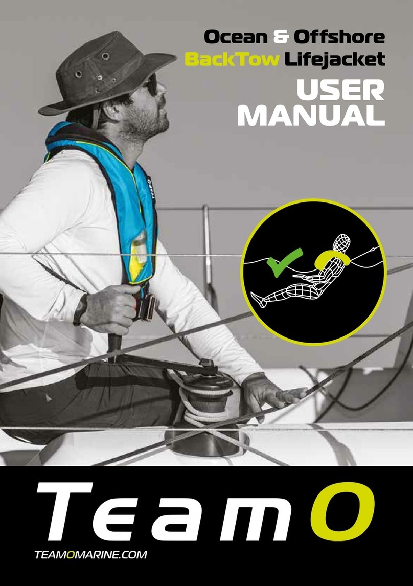 TeamO Marine Ocean & Offshore BackTow 275N user manual
