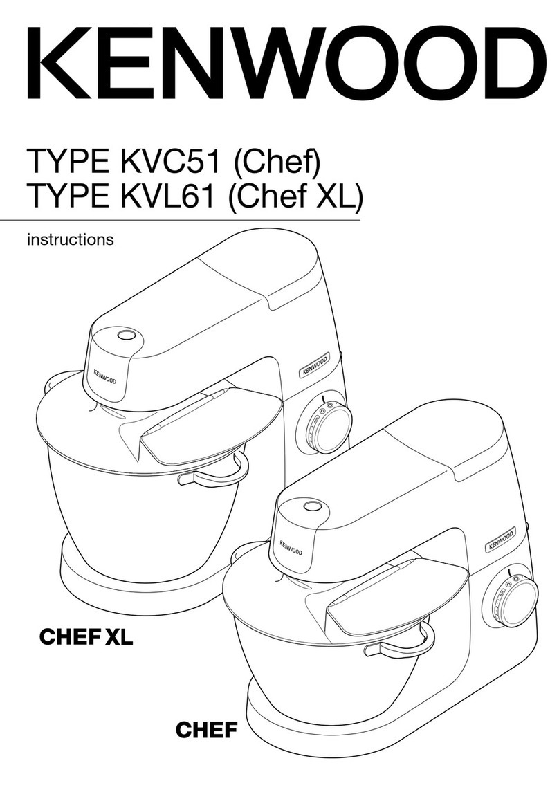 Kenwood Chef XL KVL61 User manual