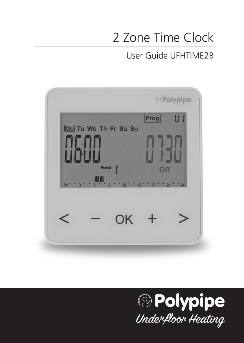 Polypipe UFHTIME2B user guide