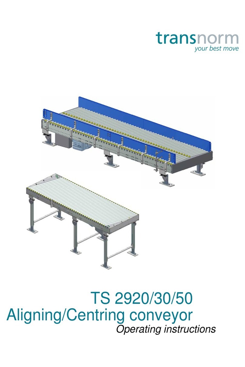 transnorm TS 2920 operating instructions