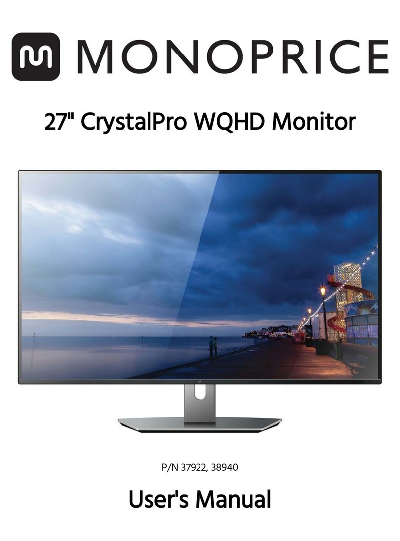 Monoprice CrystalPro 37922 User manual