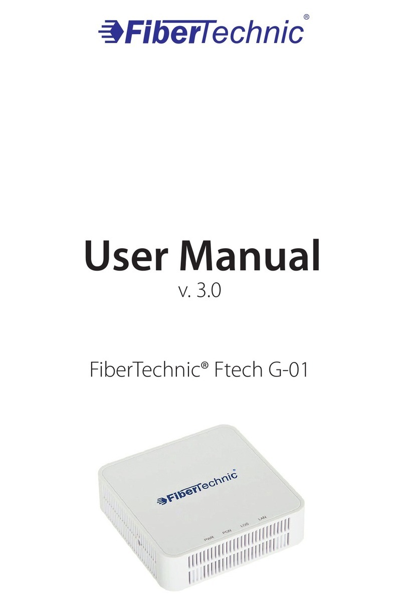 Cyberteam FiberTechnic Ftech G-01 user manual