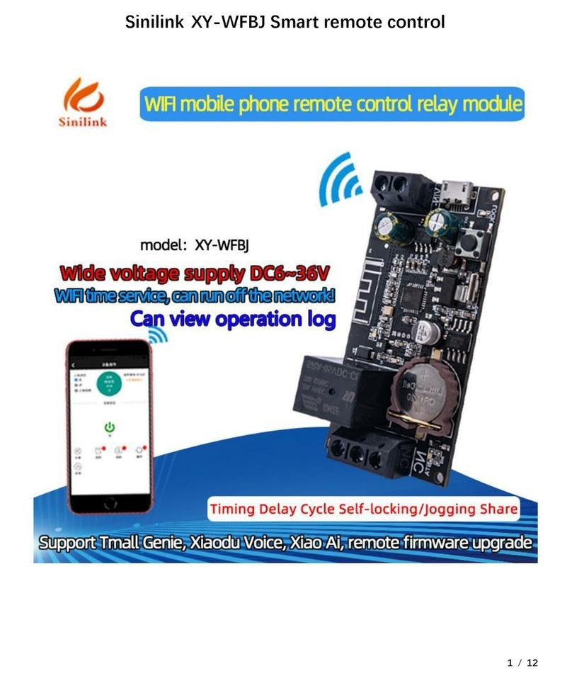 Sinilink XY-WFBJ manual