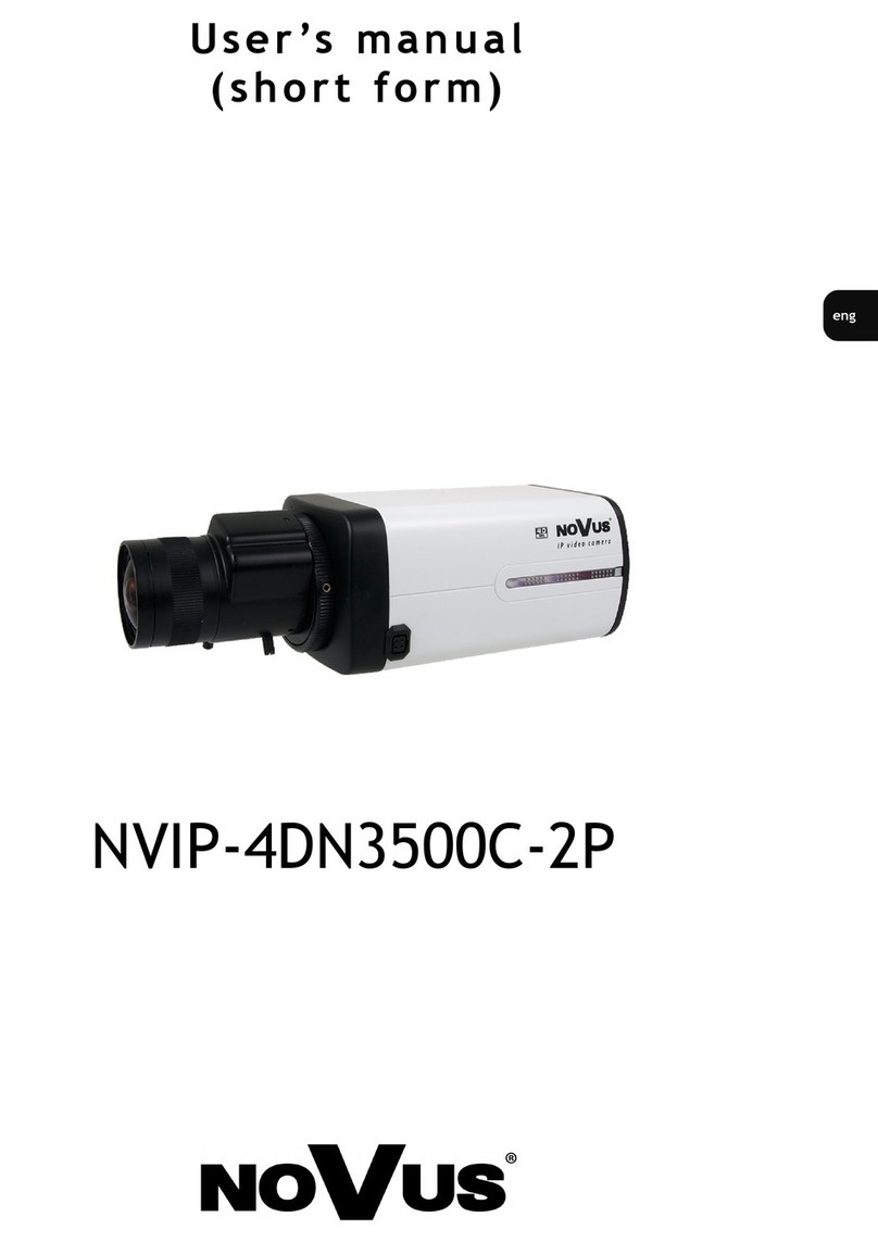 Novus NVIP-4DN3500C-2P User manual